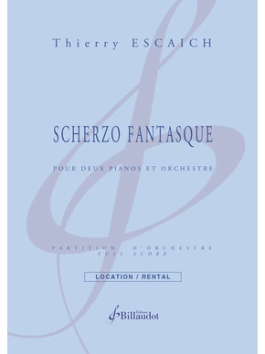 Scherzo fantasque Deux pianos et orchestre